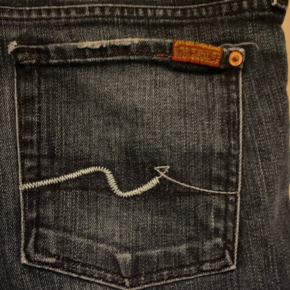 7 For All Mankind Bootcut Jeans Women’s Size 32 - Picture 6 of 9